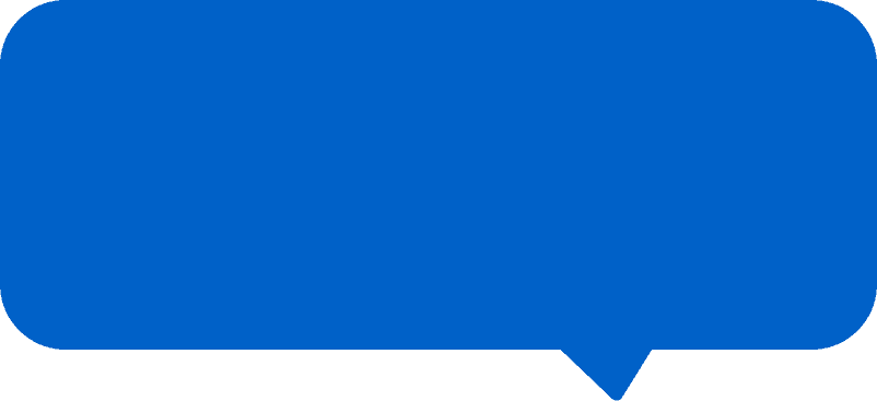 Speech bubble that says I can build a feature without writing a single line of code. Can you?